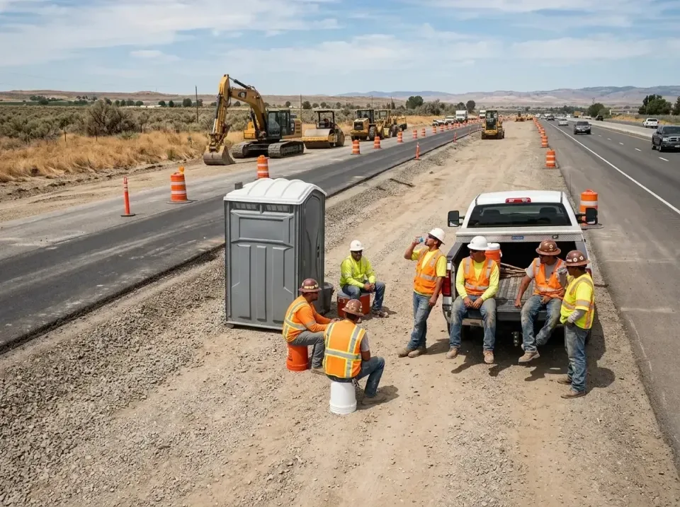 highway-road-construction-crew-007 — frequently asked questions, Porta Potty and Restroom Rentals in Monterey, CA